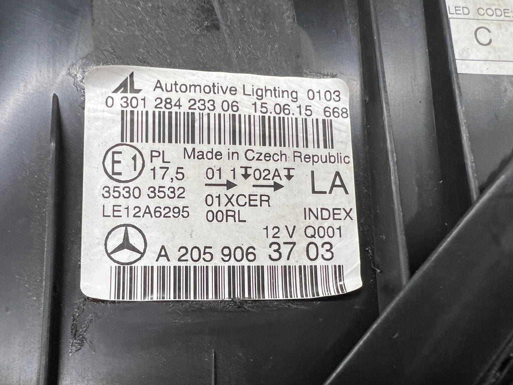 Frontscheinwerfer Mercedes-Benz W205 A2059063703 LED Links Headlight SCH6254985598ep