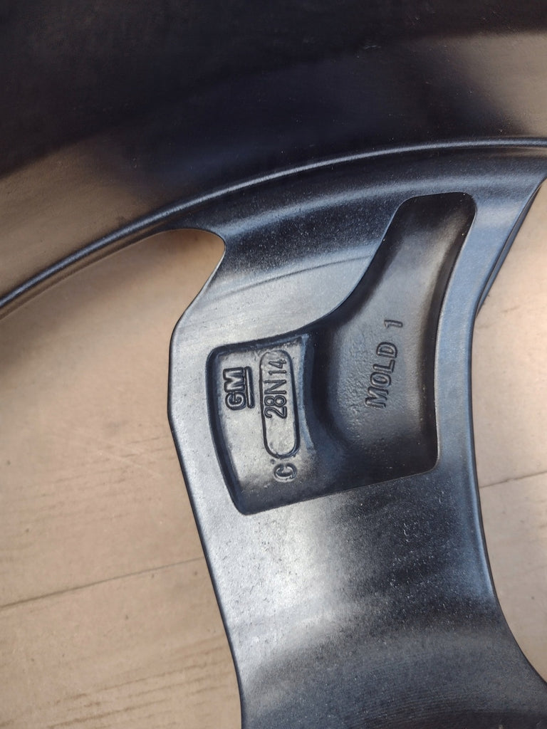 1x Alufelge 18 Zoll 7.5" 4x100 39075326 Opel Adam Rim Wheel