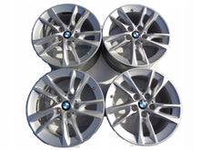 Laden Sie das Bild in den Galerie-Viewer, 4x Alufelge 16 Zoll 7.0" 5x112 47ET Glanz Silber 6855083 BMW F45 1 F40 F46 FEL5932792694ba