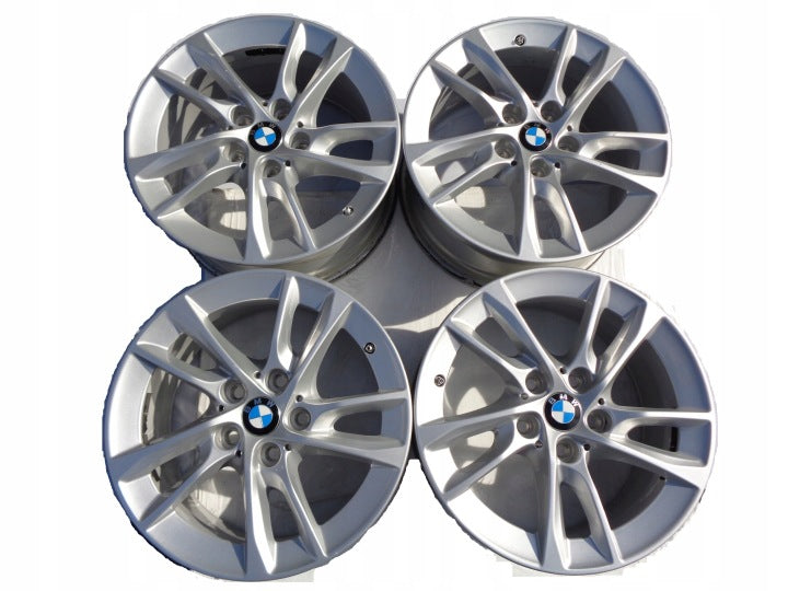 4x Alufelge 16 Zoll 7.0" 5x112 47ET Glanz Silber 6855083 BMW F45 1 F40 F46 FEL5932792694ba