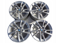 Laden Sie das Bild in den Galerie-Viewer, 4x Alufelge 16 Zoll 7.0" 5x112 47ET Glanz Silber 6855083 BMW F45 1 F40 F46 FEL5932792694ba