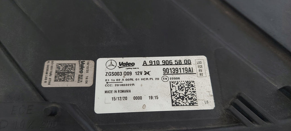 Frontscheinwerfer Mercedes-Benz Sprinter A9109065800 LED Rechts Headlight