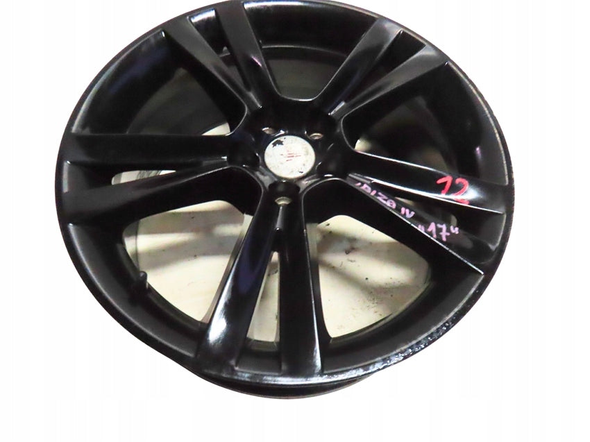 1x Alufelge 17 Zoll 7.0" 5x100 43ET Glanz Silber 6J0601025C Seat Ibiza IV I FEL2104866166al