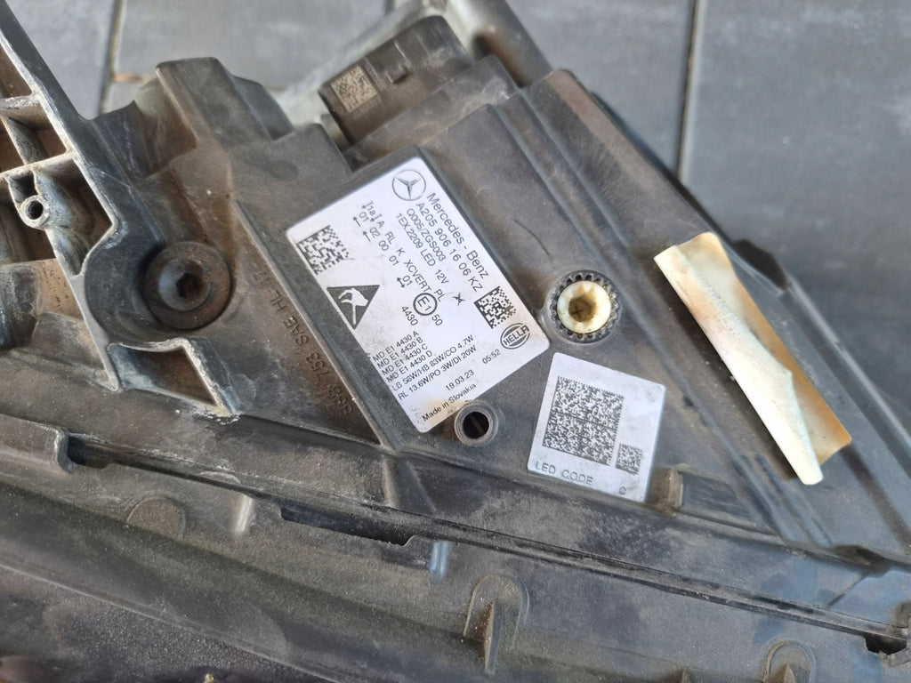 Frontscheinwerfer Mercedes-Benz W205 A2059061606KZ LED Rechts Headlight SCH4491477130it