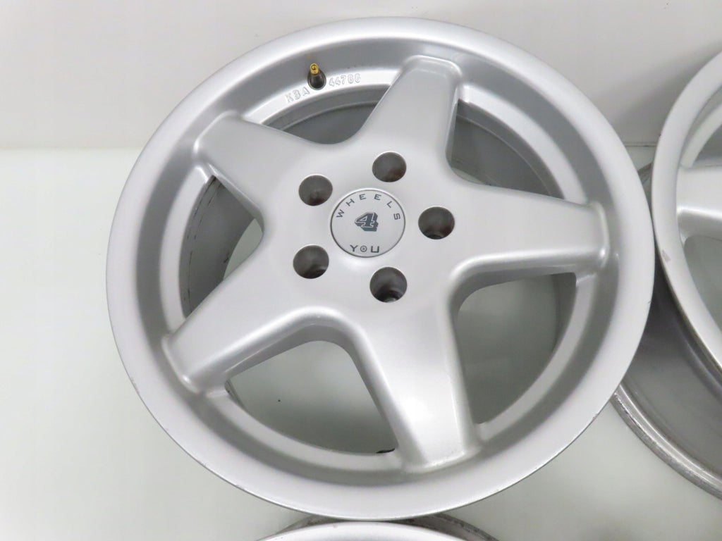 4x Alufelge 16 Zoll 7.5" 5x112 35ET Silber KBA44786 Audi I Rim Wheel FEL1423375521wm