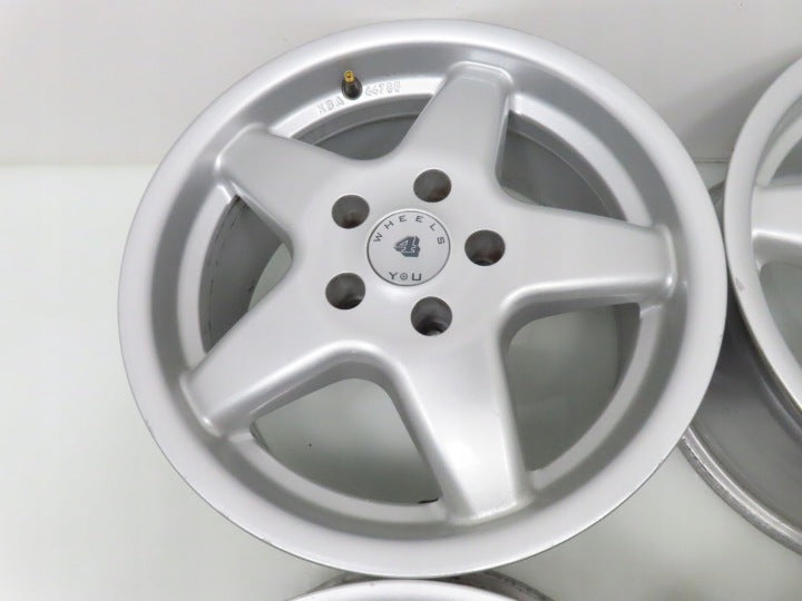 4x Alufelge 16 Zoll 7.5" 5x112 35ET Silber KBA44786 Audi I Rim Wheel FEL1423375521wm