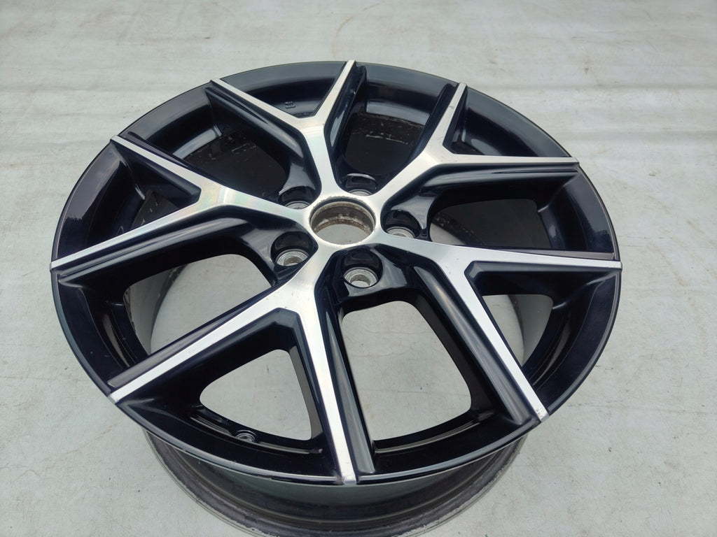 1x Alufelge 18 Zoll 7.5" 5x114.3 45ET Glanz Schwarz 42611-42690 Toyota Rav 4 FEL6071622777cc