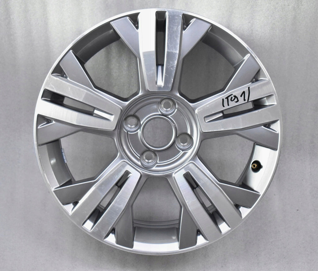 1x Alufelge 16 Zoll 6.0" 4x100 39ET Silber 1S0601025BA Mg Rim Wheel