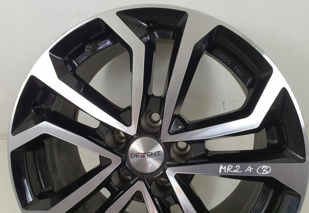 1x Alufelge 17 Zoll 7.5" 5x114.3 38ET Glanz Schwarz TTA70BP38 Toyota Mr2 Ii FEL8961348542ug