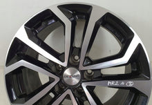 Laden Sie das Bild in den Galerie-Viewer, 1x Alufelge 17 Zoll 7.5" 5x114.3 38ET Glanz Schwarz TTA70BP38 Toyota Mr2 Ii FEL8961348542ug