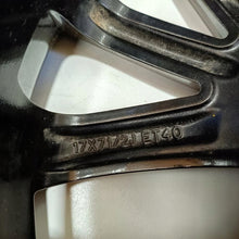 Laden Sie das Bild in den Galerie-Viewer, 1x Alufelge 17 Zoll 7.5" 5x114.3 40ET Glanz Schwarz PW457-02008 Toyota Corolla FEL8075673335eb