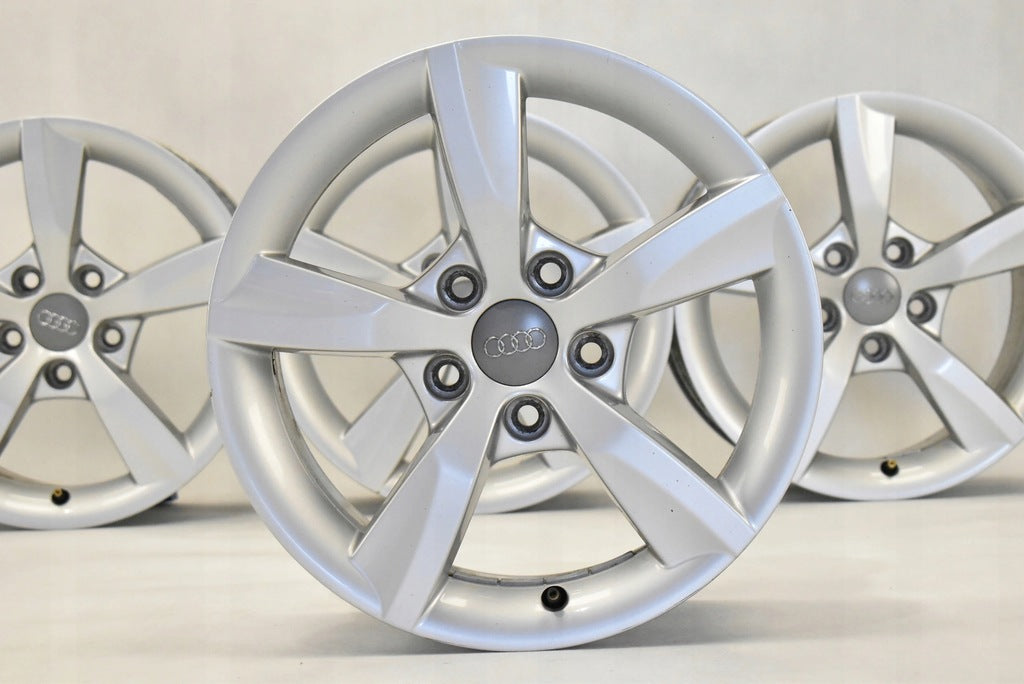 4x Alufelge 16 Zoll 7.5" 5x112 37ET Glanz Silber 4G0071496 Audi A6 C7 B9 FEL3494676886qj