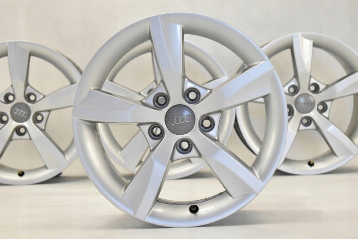 4x Alufelge 16 Zoll 7.5" 5x112 37ET Glanz Silber 4G0071496 Audi A6 C7 B9 FEL3494676886qj