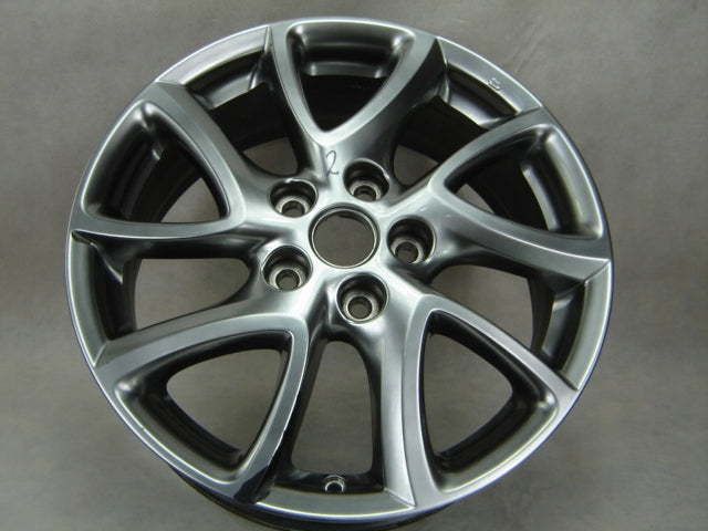 1x Alufelge 17 Zoll 6.5" 5x114.3 52 5ET Glanz Silber 9965296570 Mazda Cx-5 Cx-3 FEL3985177220oc