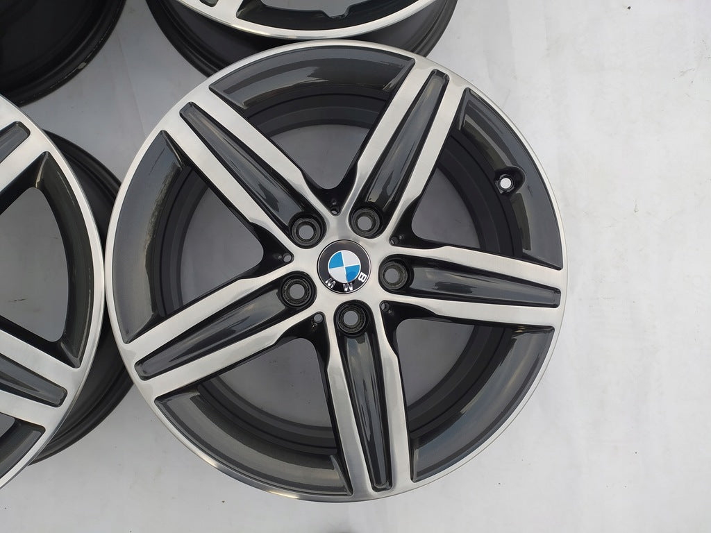 4x Alufelge 17 Zoll 7.5" 5x112 54ET Glanz Silber 6855091 BMW 4 Gran 2 Tourer F45 FEL7902136270kk