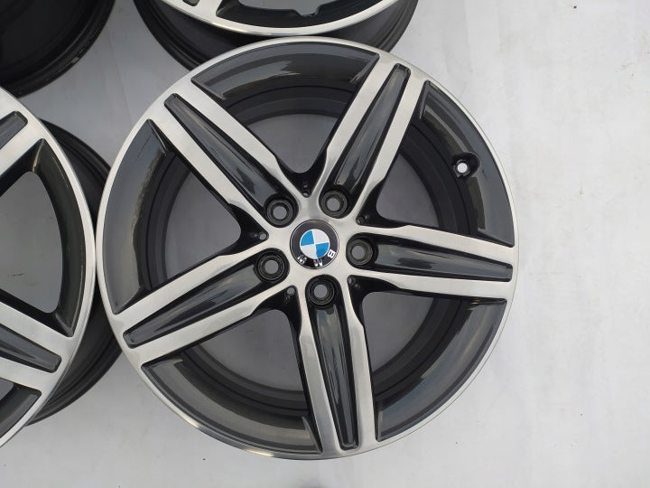4x Alufelge 17 Zoll 7.5" 5x112 54ET Glanz Silber 6855091 BMW 4 Gran 2 Tourer F45 FEL7902136270kk