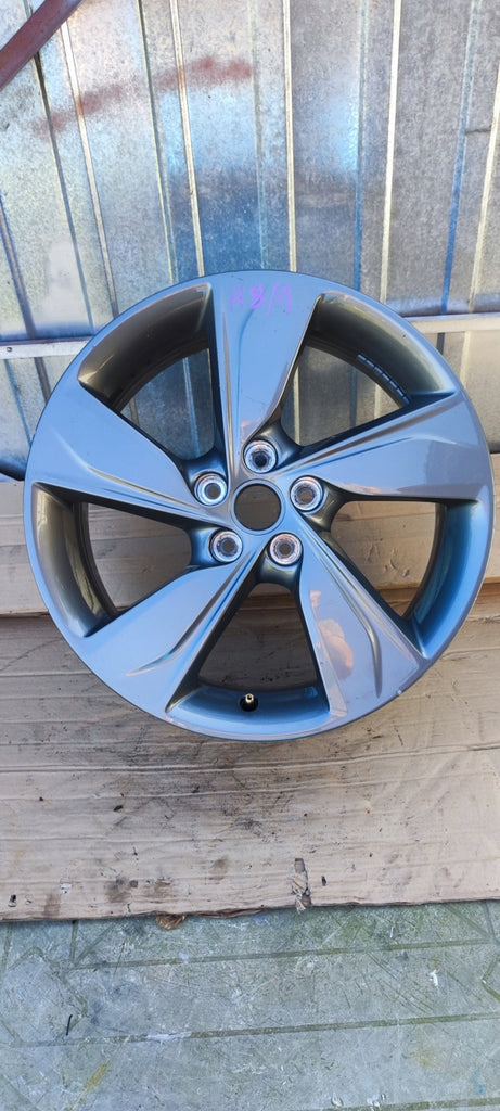 1x Alufelge 18 Zoll 7.5" 5x108 49ET Glanz Grau YP00180480 Opel Grandland X FEL8283403694yb
