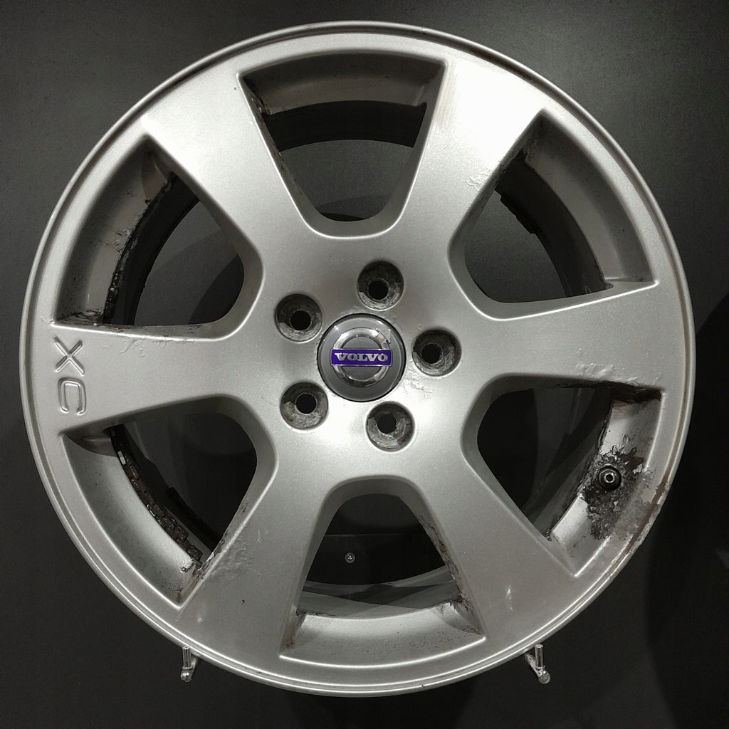 4x Alufelge 17 Zoll 7.5" 5x108 55ET Glanz Silber Volvo V60 I Xc60 Rim Wheel FEL6484996646cb