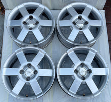 Laden Sie das Bild in den Galerie-Viewer, 4x Alufelge 16 Zoll 6.0" 4x108 34ET Glanz Silber 3S51AB Ford Fiesta I Fusion FEL5102439130yh