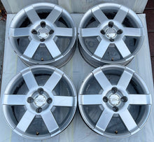 Load image into Gallery viewer, 4x Alufelge 16 Zoll 6.0" 4x108 34ET Glanz Silber 3S51AB Ford Fiesta I Fusion FEL5102439130yh