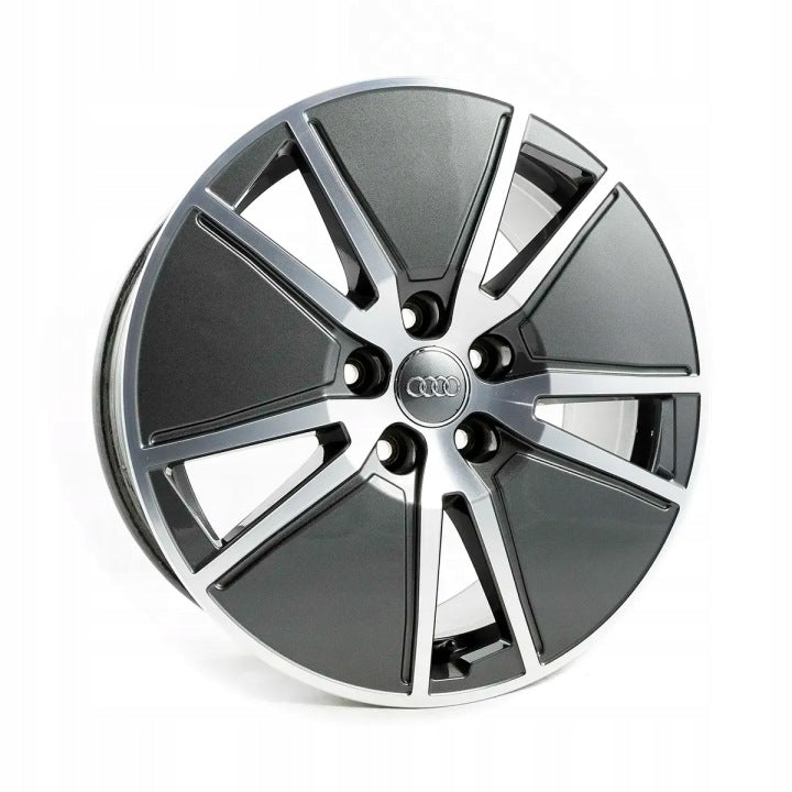4x Alufelge 17 Zoll 7.5" 5x112 38ET Glanz Silber Audi Rim Wheel FEL2395263719cr
