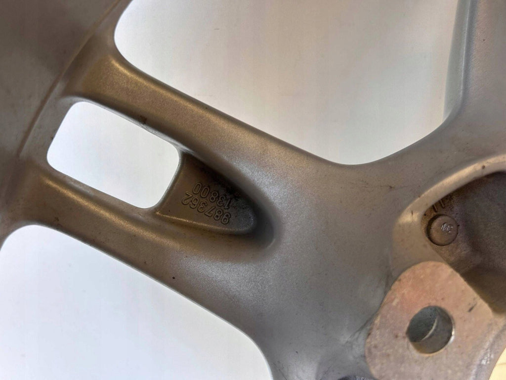 1x Alufelge 18 Zoll 98736213800 Porsche Cayman Rim Wheel FEL1611965257dv