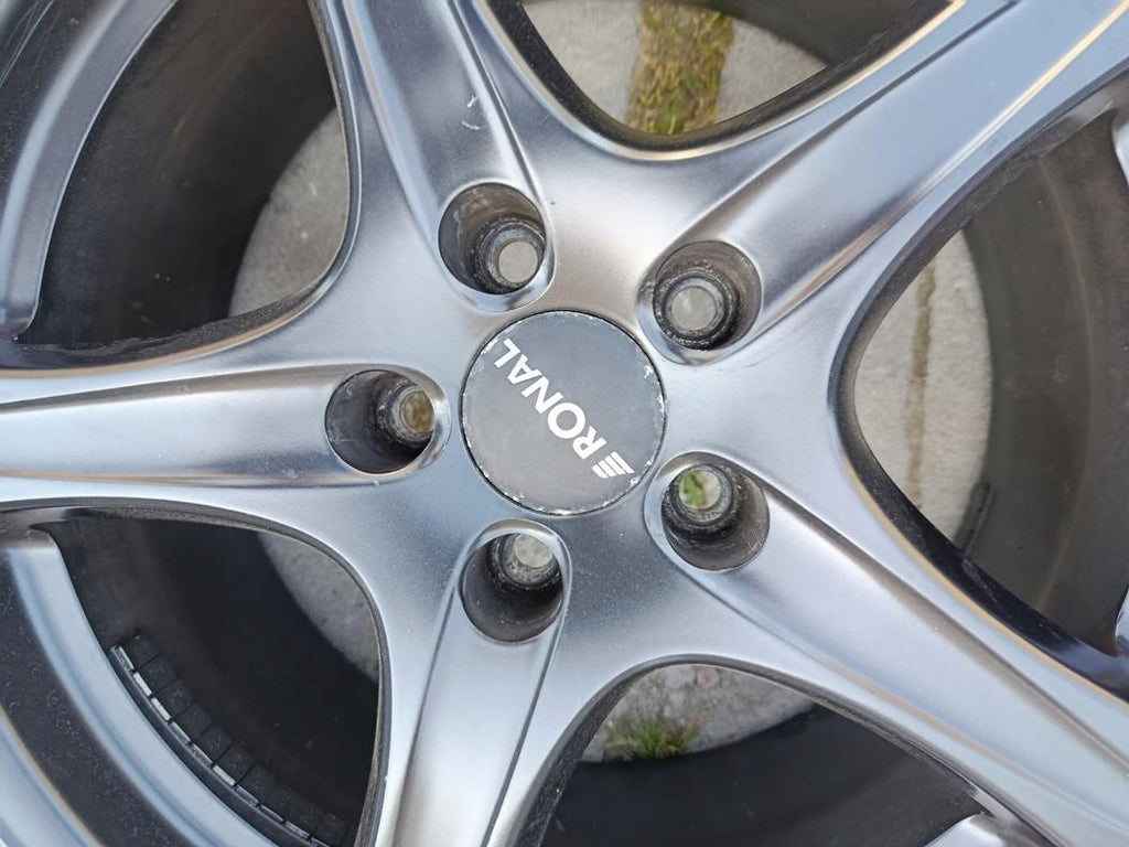4x Alufelge 17 Zoll 8.0" 5x112 42ET Schwarz 56R7805 Audi Rim Wheel FEL4815575201cq