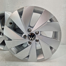 Load image into Gallery viewer, 4x Alufelge 17 Zoll 6.5" 5x112 46ET Glanz Silber 5H0601025B- VW I Rim Wheel FEL1989899154bg