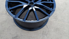 Load image into Gallery viewer, 1x Alufelge 22 Zoll 9.5" 5x112 37ET Glanz Schwarz 9882610BLA BMW Rim Wheel FEL1645773620gw