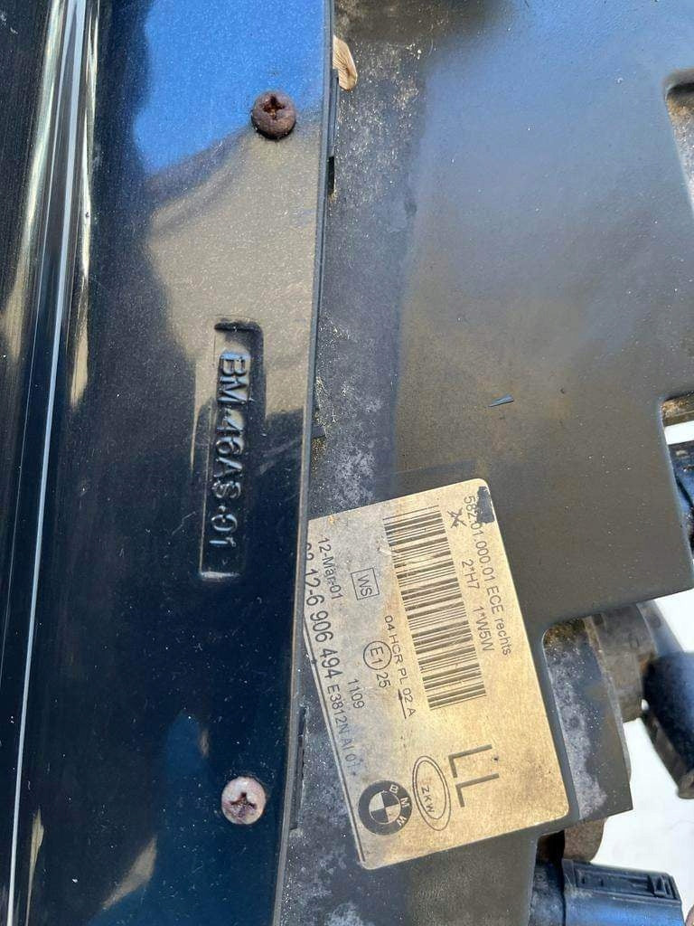 Frontscheinwerfer BMW 3 E46 6906494 6906493 Ein Satz Scheinwerfer Headlight