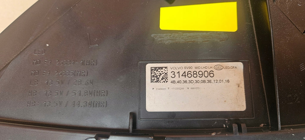 Frontscheinwerfer Volvo S90 V90 31468906 LED Links Scheinwerfer Headlight SCH9198037482fd