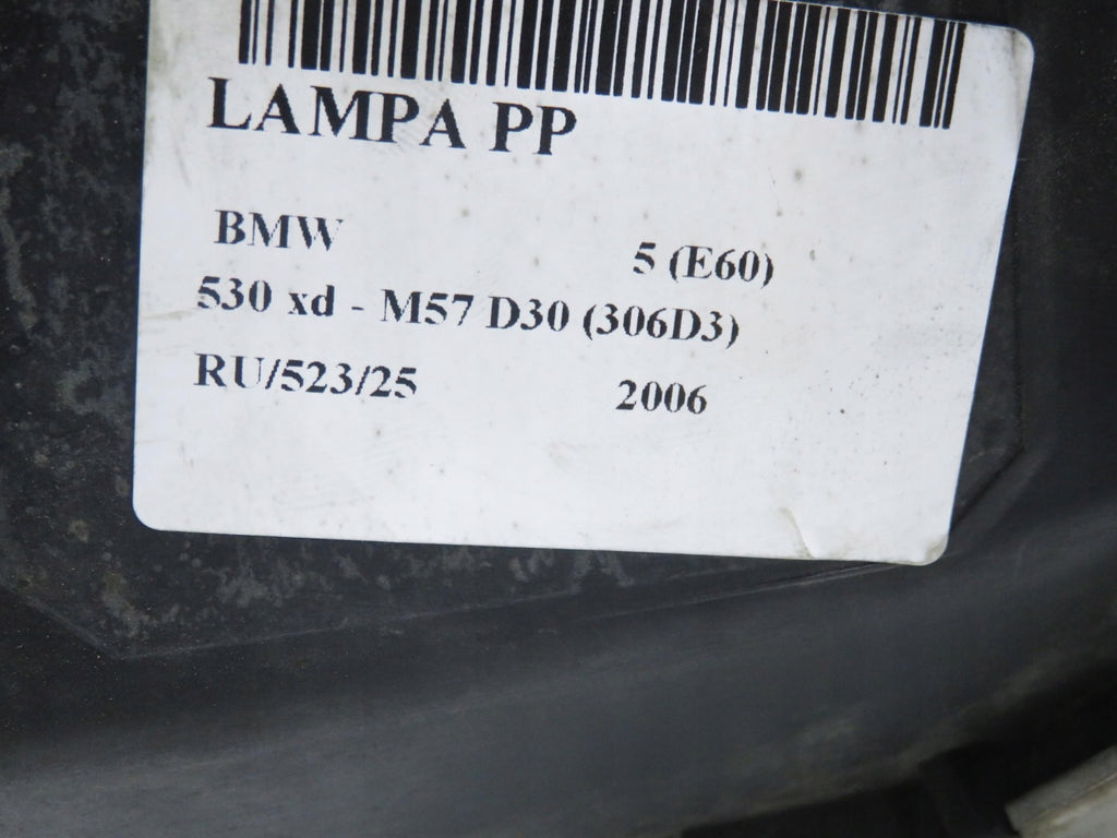 Frontscheinwerfer BMW 5 7189312 Rechts Scheinwerfer Headlight SCH3920798653qm