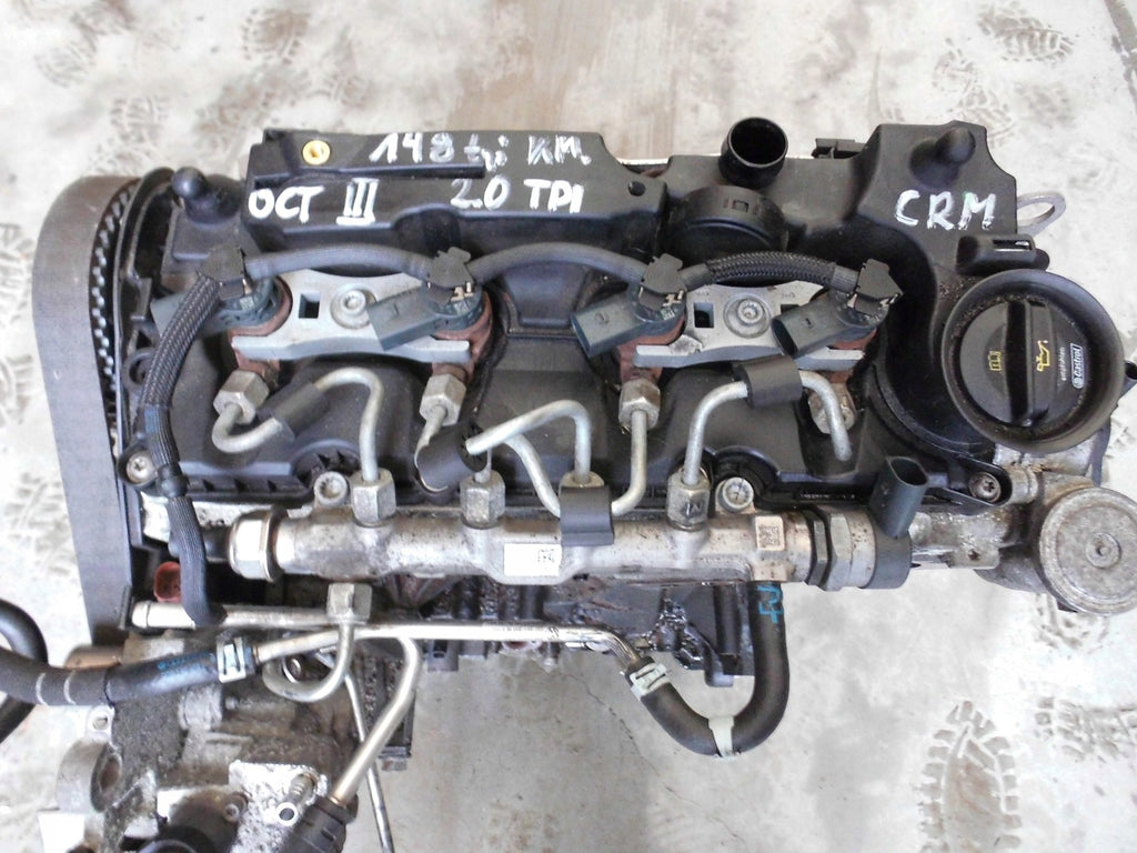 Motor VW Golf VII 5g1 Bq1 Be1 Be2 CRMB 2.0 TDI 150PS 110kW 148TKm Unkomplett