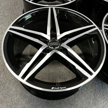 Load image into Gallery viewer, 4x Alufelge 18 Zoll 8.5" 5x112 29ET Glanz Silber 8W0601025 Audi A4 Rim Wheel FEL1144485236av