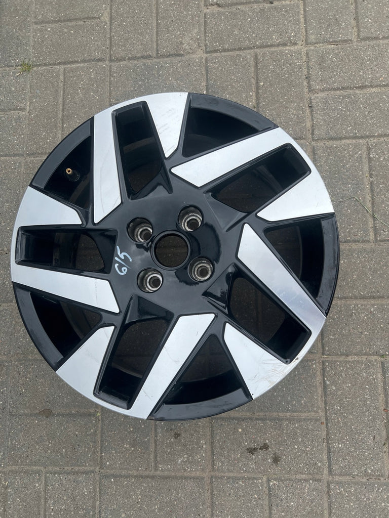 1x Alufelge 17 Zoll 6.5" 4x108 32ET Glanz 9835097480 Opel Mokka Ii Rim Wheel FEL3499957966ol