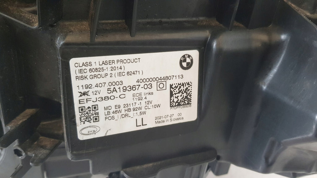 Frontscheinwerfer BMW G22 G82 5A19367 Laser Links Scheinwerfer Headlight SCH1314512847ve