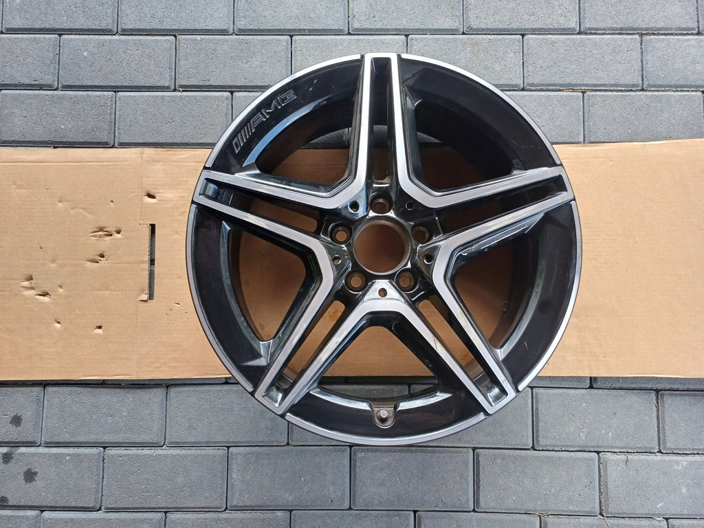 1x Alufelge 18 Zoll 7.5" 5x112 49ET Glanz Graphit A1774011500 Mercedes-Benz Mg FEL3275917974aa