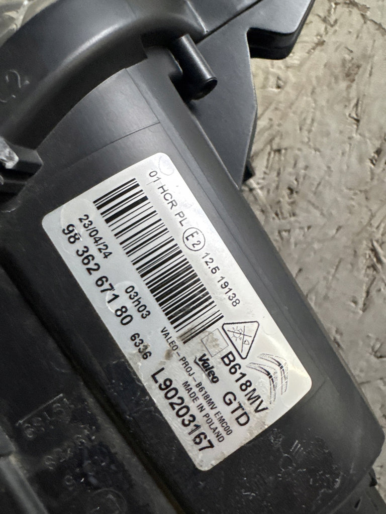 Frontscheinwerfer Citroën C3 III 9836267180 B618MV 90203167 LED Links Headlight SCH1735746649vi