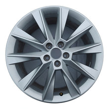 Laden Sie das Bild in den Galerie-Viewer, 1x Alufelge 17 Zoll 7.0&quot; 5x100 Schwarz 5JJ601025 Skoda Rapid Rim Wheel