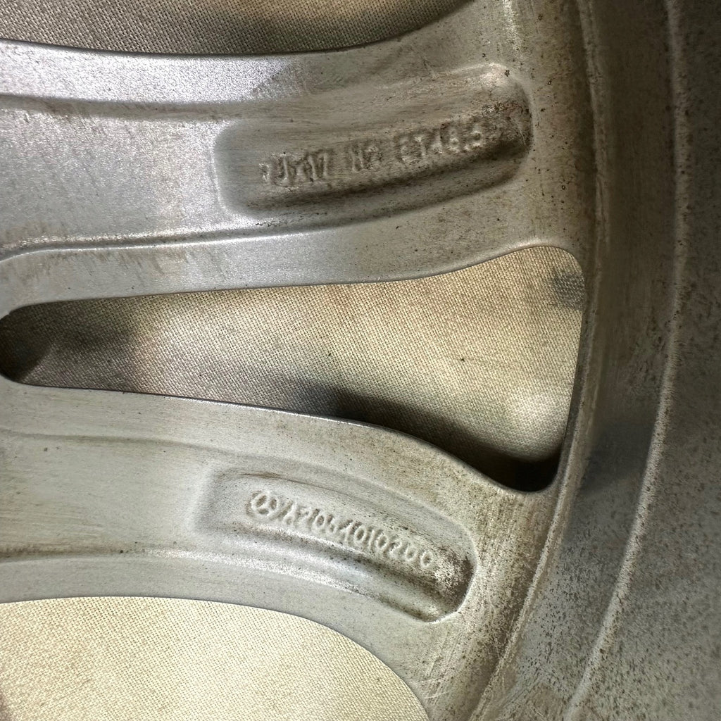 1x Alufelge 17 Zoll 7.0" 5x112 48,5ET A2054010200 Mercedes-Benz W205 Rim Wheel