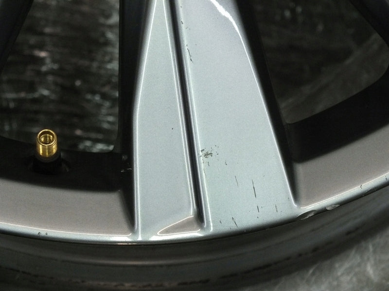 1x Alufelge 16 Zoll 6.5" 5x100 47ET Glanz Grau 2G0601025AE VW Polo Iv Rim Wheel FEL6707146803mv