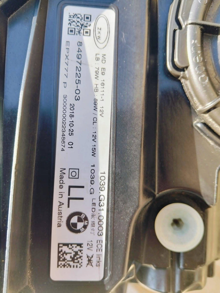 Frontscheinwerfer BMW 6 G32 8497225-03 LED Links Scheinwerfer Headlight SCH4464416938he