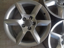 Laden Sie das Bild in den Galerie-Viewer, 4x Alufelge 17 Zoll 8.0" 5x112 26ET Glanz Silber 8T0601025D Audi A5 Rim Wheel FEL2153857205kc
