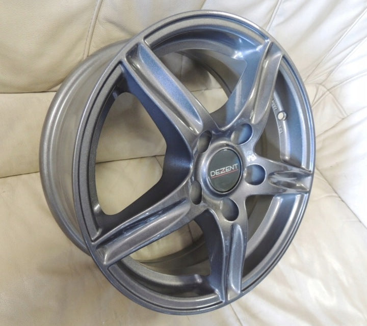 4x Alufelge 15 Zoll 6.0" 5x112 48ET Glanz Graphit TLLK8AA48 Rim Wheel FEL6534482385pr