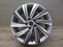Laden Sie das Bild in den Galerie-Viewer, 1x Alufelge 18 Zoll 7.5" 5x112 48ET Glanz Schwarz 5E3601025AG Mg Octavia 5e3 Iv FEL1830483292tu