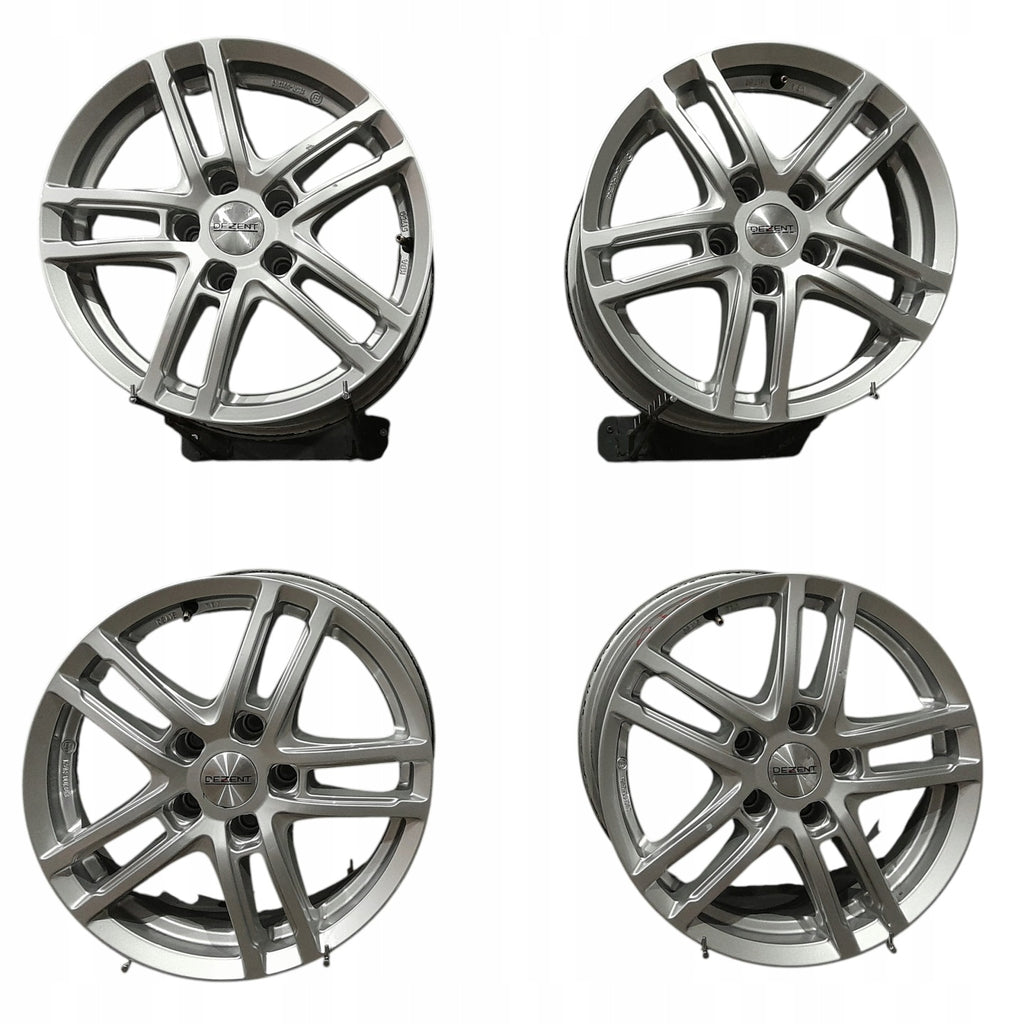 4x Alufelge 16 Zoll 6.5" 5x112 41ET KBA51750 Mg Hs Superb I Rim Wheel FEL5564533826mj