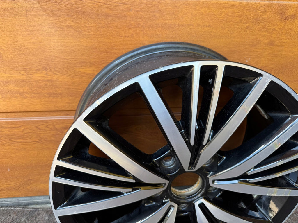 1x Alufelge 16 Zoll 6.5" 5x112 46ET Glanz Schwarz 5G0601025CD VW Golf Vii FEL1867151955fz