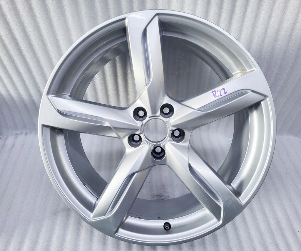 1x Alufelge 20 Zoll 8.5" 5x112 33ET Glanz Silber 8R0601025D Audi B8 Rim Wheel FEL6049197211un