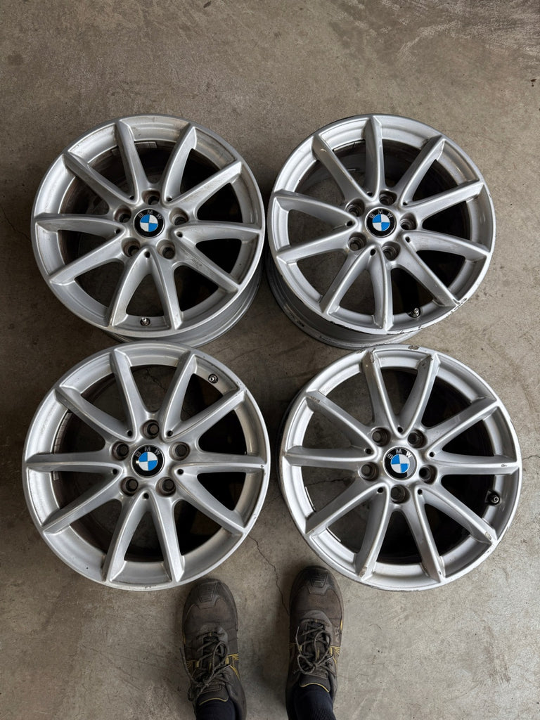 4x Alufelge 16 Zoll 7.0" 5x112 52ET Glanz Silber 6855080 BMW Rim Wheel FEL5215187074ee