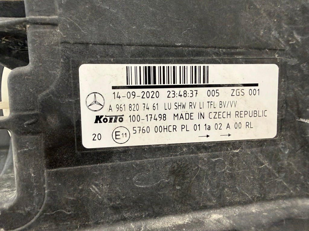 Frontscheinwerfer Mercedes-Benz A9618207461 Links Scheinwerfer Headlight SCH4256139258sy